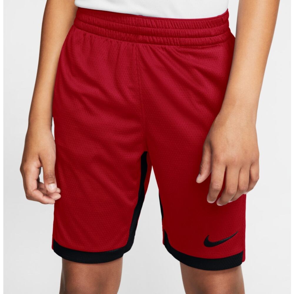 Nike Big Boys Dri-Fit Trophy Training Red Shorts Size Medium "939655-687"